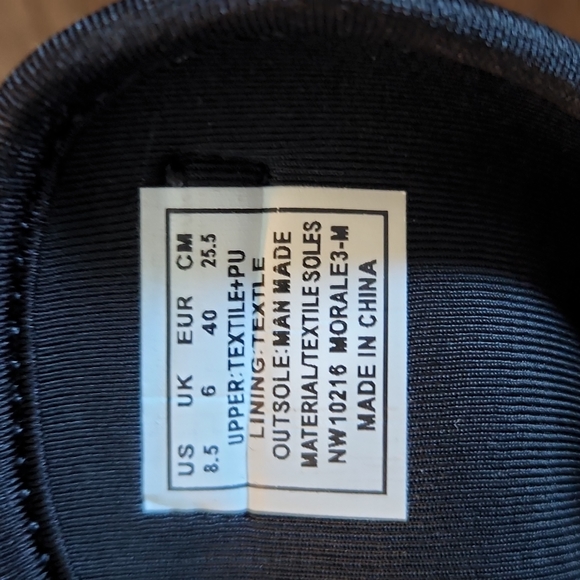 Black Sneakers with Rainbow Soles - Picture 5 of 5